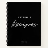 Recipe Journal  Stone - Notebooks & Apparel