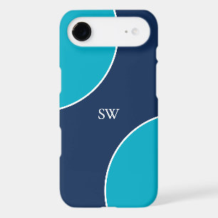 Custom Modern Blue Minimalist iPhone 17 Air Case