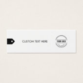 Custom Modern Business Logo Label Clothing  (Front)