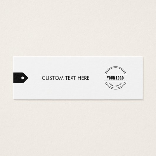 Custom Modern Business Logo Label Clothing  (Front)