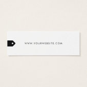 Custom Modern Business Logo Label Clothing  (Back)