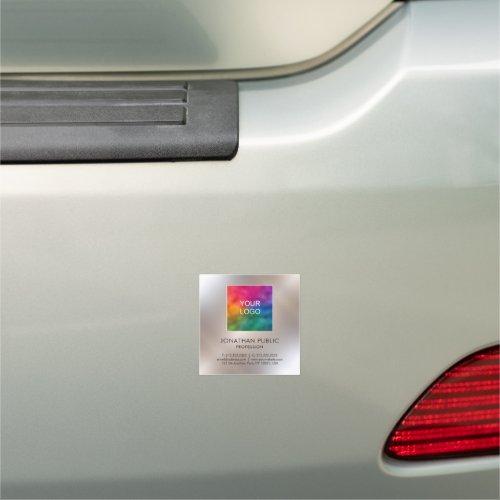Custom Modern Business Logo Template Promotional Car Magnet