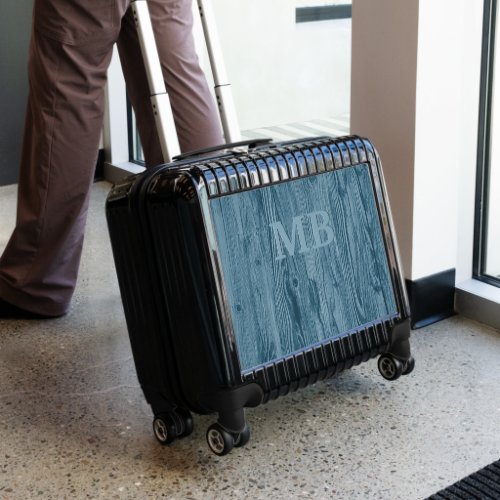 Custom Modern Classy Rustic Woodgrain Pattern Luggage