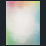 Custom Modern Colorful Abstract Art Blank Template Letterhead<br><div class="desc">Custom Modern Colorful Abstract Art Blank Template Stationery Paper.</div>