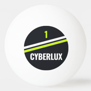 Custom Modern Cyber Retro Ping Pong Ball