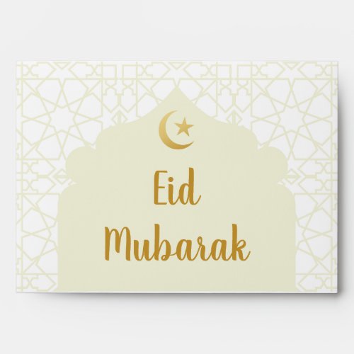 Custom Modern Eid Card Money Envelopes