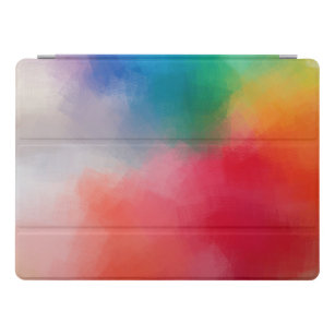 Custom Modern Elegant Colorful Abstract Blank iPad Pro Cover
