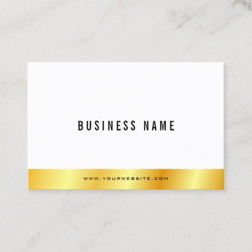 Custom Modern Elegant Gold Look Simple Template Business Card