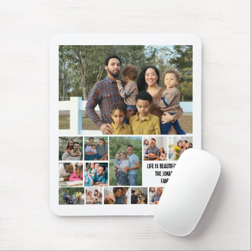 Custom Modern Family 14 Photo Collage Template
