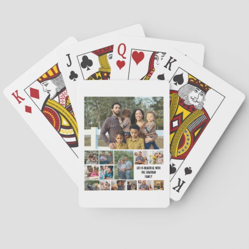 Custom Modern Family 14 Photo Collage Template