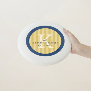 Custom Modern Family Monogram Wham-O Frisbee