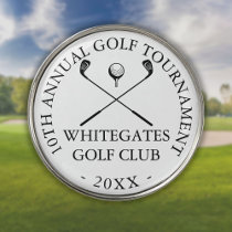 Custom Modern Golf Club Tournament  Golf Ball Marker