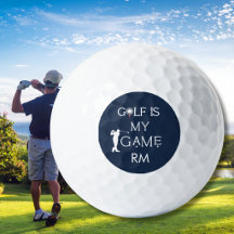 Custom Modern Golf is My Game Personalized
