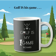 *Custom Modern Golf is My Game Personalized