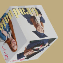 Custom Modern Graduation Photo Keepsake Typography