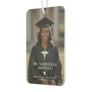 Custom Modern Medical School Doctor Graduation Air Freshener