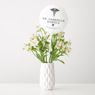 Custom Modern Medical School Doctor Graduation Balloon