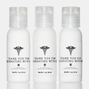 Custom Modern Medical School Doctor Graduation Hand Lotion