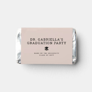 Custom Modern Medical School Doctor Graduation Hershey's Miniatures