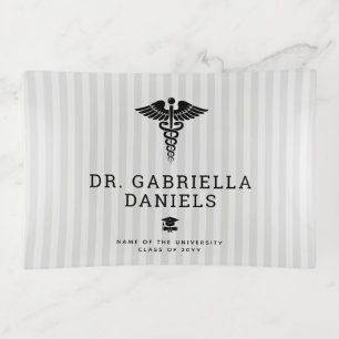Custom Modern Medical School Doctor Graduation Trinket Tray