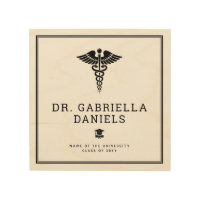 Custom Modern Medical School Doctor Graduation
