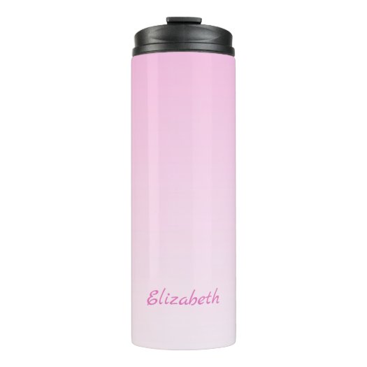 Custom Modern Minimalist Gradient Pink Ombre