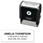 Custom Modern Minimalist Simple Return Address