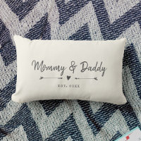 Custom Modern Mommy & Daddy New Parents Gift