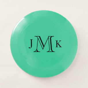 Custom Modern Monogram Wham-O Frisbee