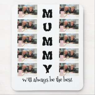 Custom Modern Mum 10 Photo Collage  Mouse Pad