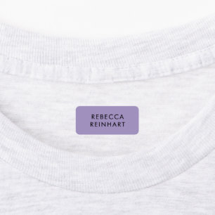 Custom Modern Names Colorful Kids' Labels