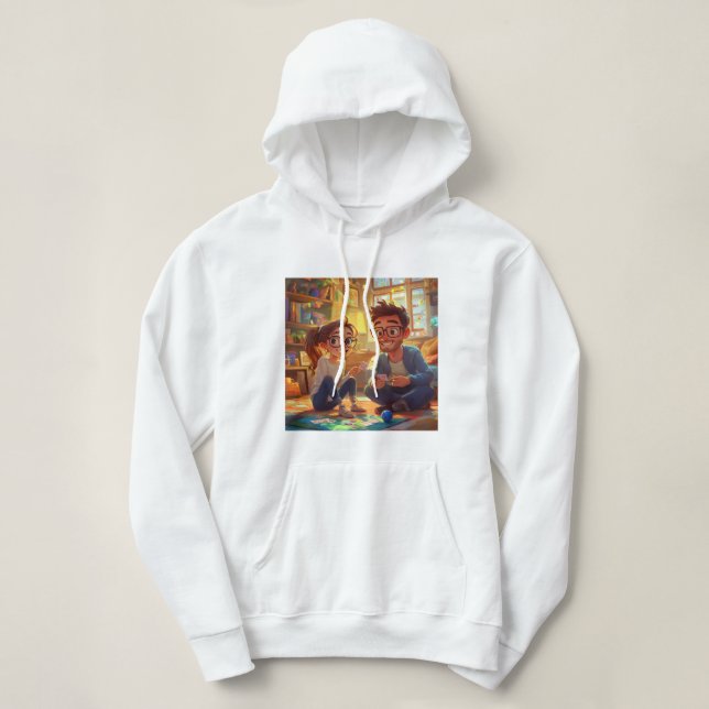 Custom Modern Photo  Modern Mom Mother's Day Gift Hoodie (Design Front)