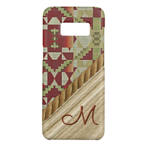 Custom Modern Retro Native Tribal Mosaic Pattern Case_Mate Samsung Galaxy S8 Case