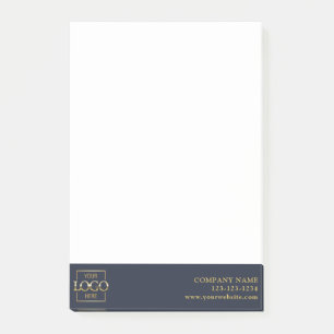 Custom Modern Simple Business Logo Professional Post-it Notes