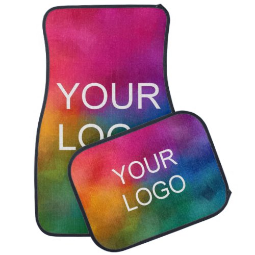 Custom Modern Template Your Business Logo Here Car Floor Mat