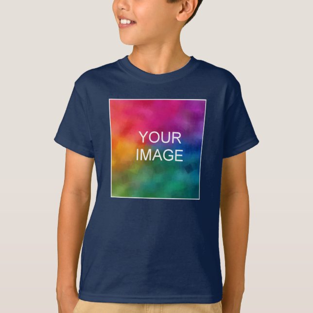 Custom Modern Template Youth Kids Boys Online Shop T-Shirt (Front)