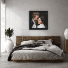 Custom Modern Thick Black Frame 