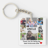 Custom modern Uncle 8 Photo Collage