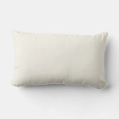 Custom Modern Where It All Began Valentine's Day Lumbar Pillow (Back)