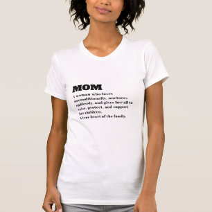 Custom Mom Definition For Mother's Day 2025 T-Shirt