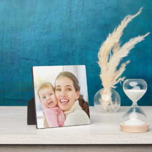 Custom Mom Established Modern Script Plaque