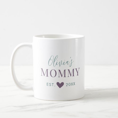 Custom Mommy Established Coffee Mug