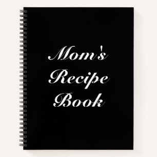 Custom Mom's Recipe Book Mother's day Birthday