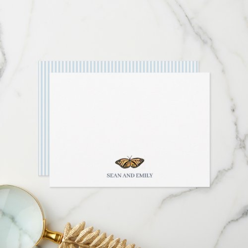 Custom Monarch Butterfly Painting Stationary