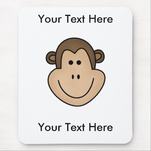 Custom Monkey Mousepad - Customizable