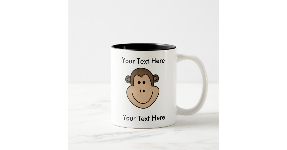 Custom Monkey Mug - Customizable | Zazzle