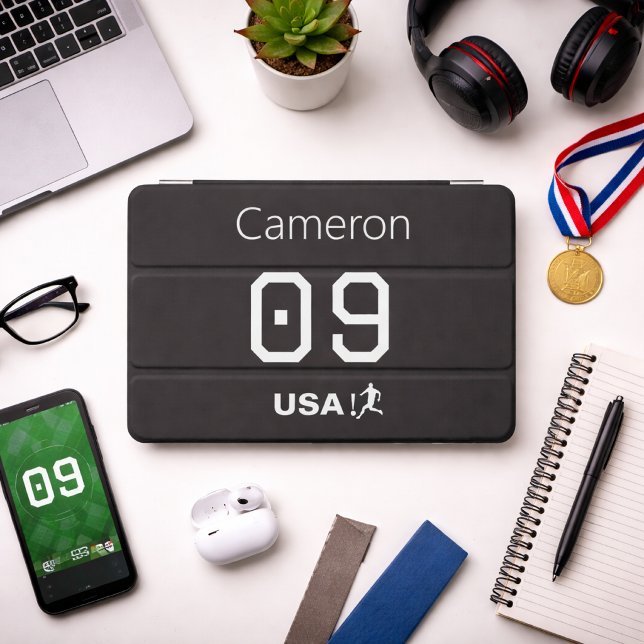 Custom Monochromatic National Team Supporter Name  iPad Mini Cover (Creator Uploaded)