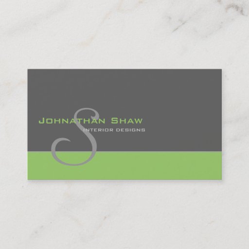 Customizable Custom Monogram 1 Business Card Templates