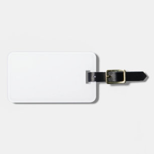 Custom Monogram 5 (Blue) Luggage Tag