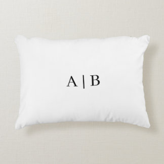 Custom Monogram Accent Pillow